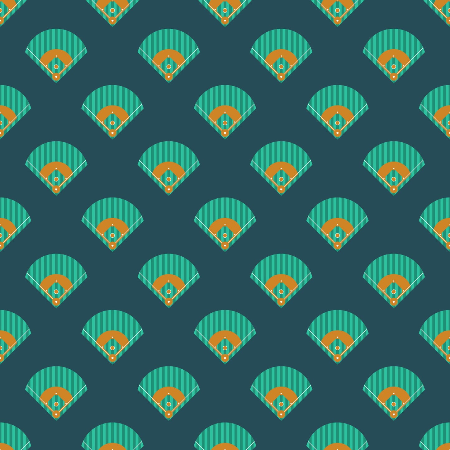 (Pre-order)BT1124 Baseball Green Print Boys Summer Polo Top