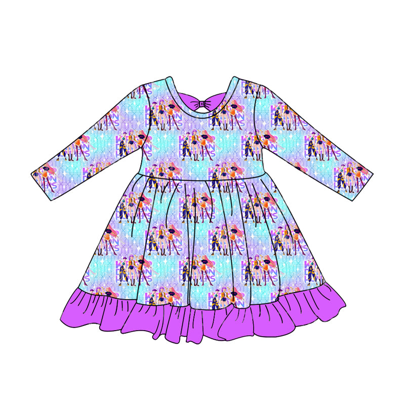 (Custom Design Preorder MOQ 5 Each Item) Cartoon KPOP Character Print Girls Matching Clothes