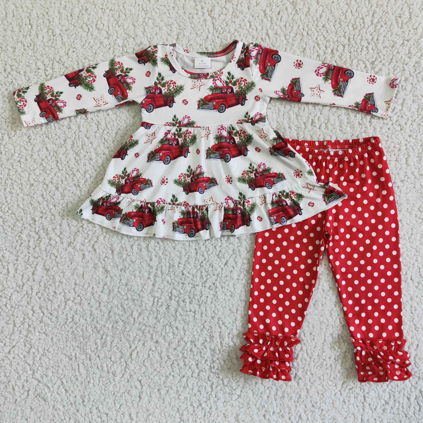 Girls Christmas outfits 6 A23-15