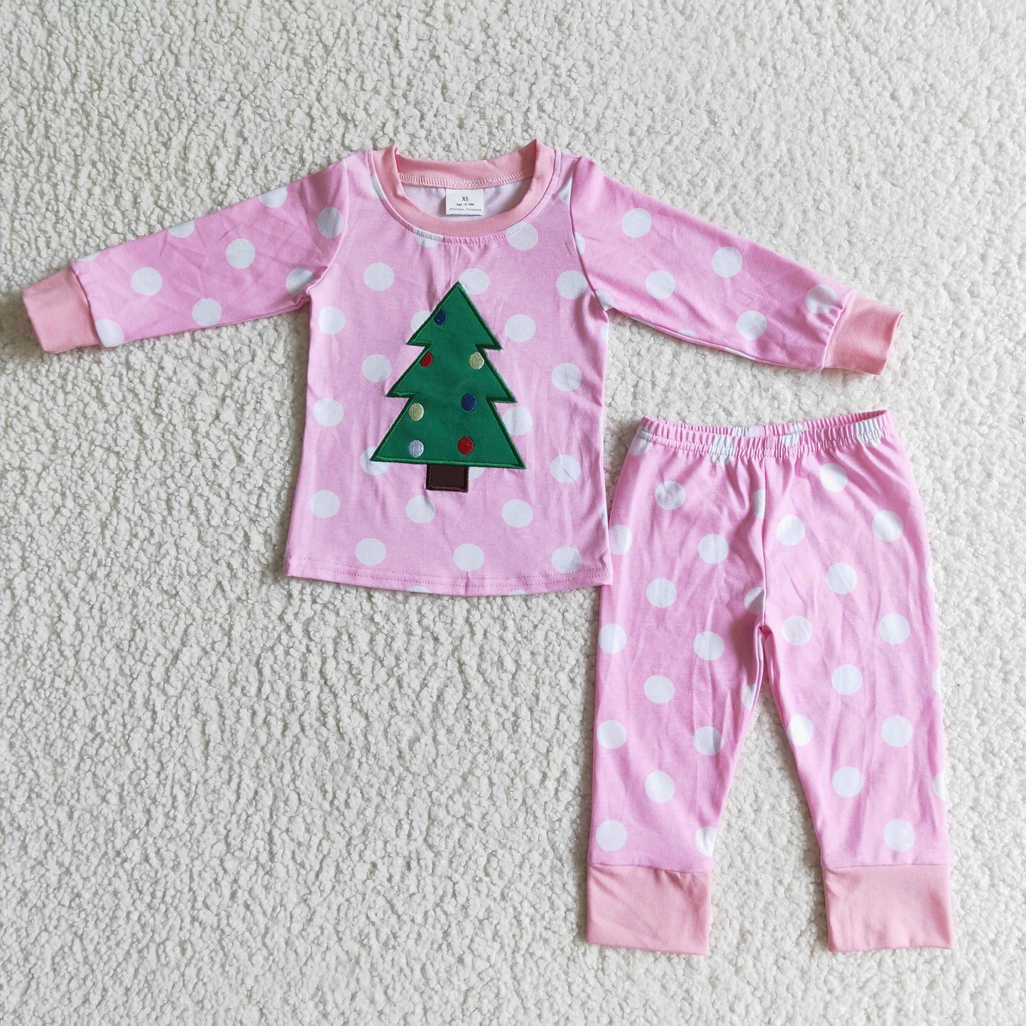 (Promotion)Long sleeve Christmas pajamas 6 B12-37