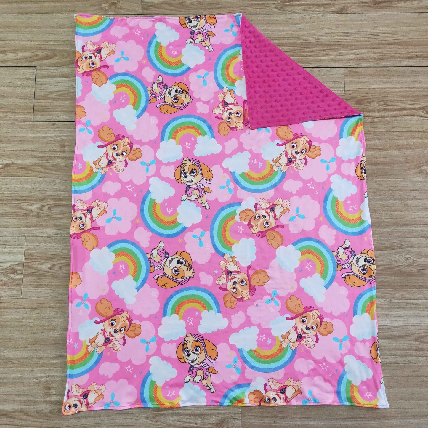 Pink cartoon blanket 6 C8-30