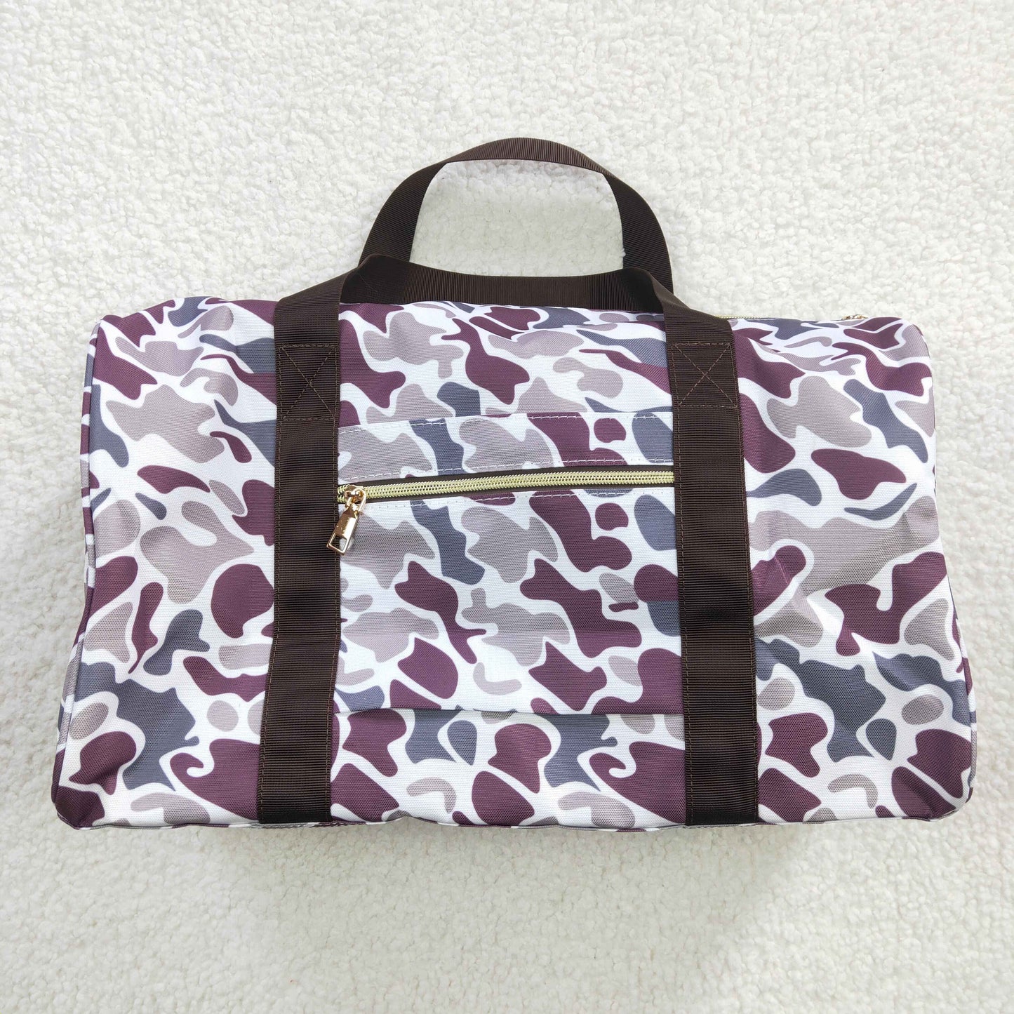 5 Colors Camo Print Gym Bag Kids Overnight Bags
