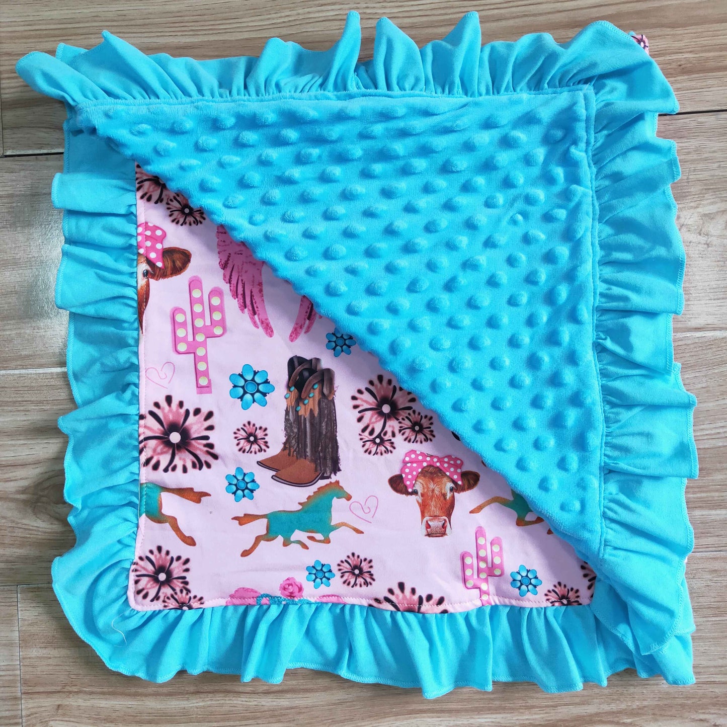 The Western print blanket BL0009