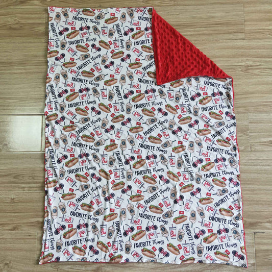 Cartoon print blanket BL0020