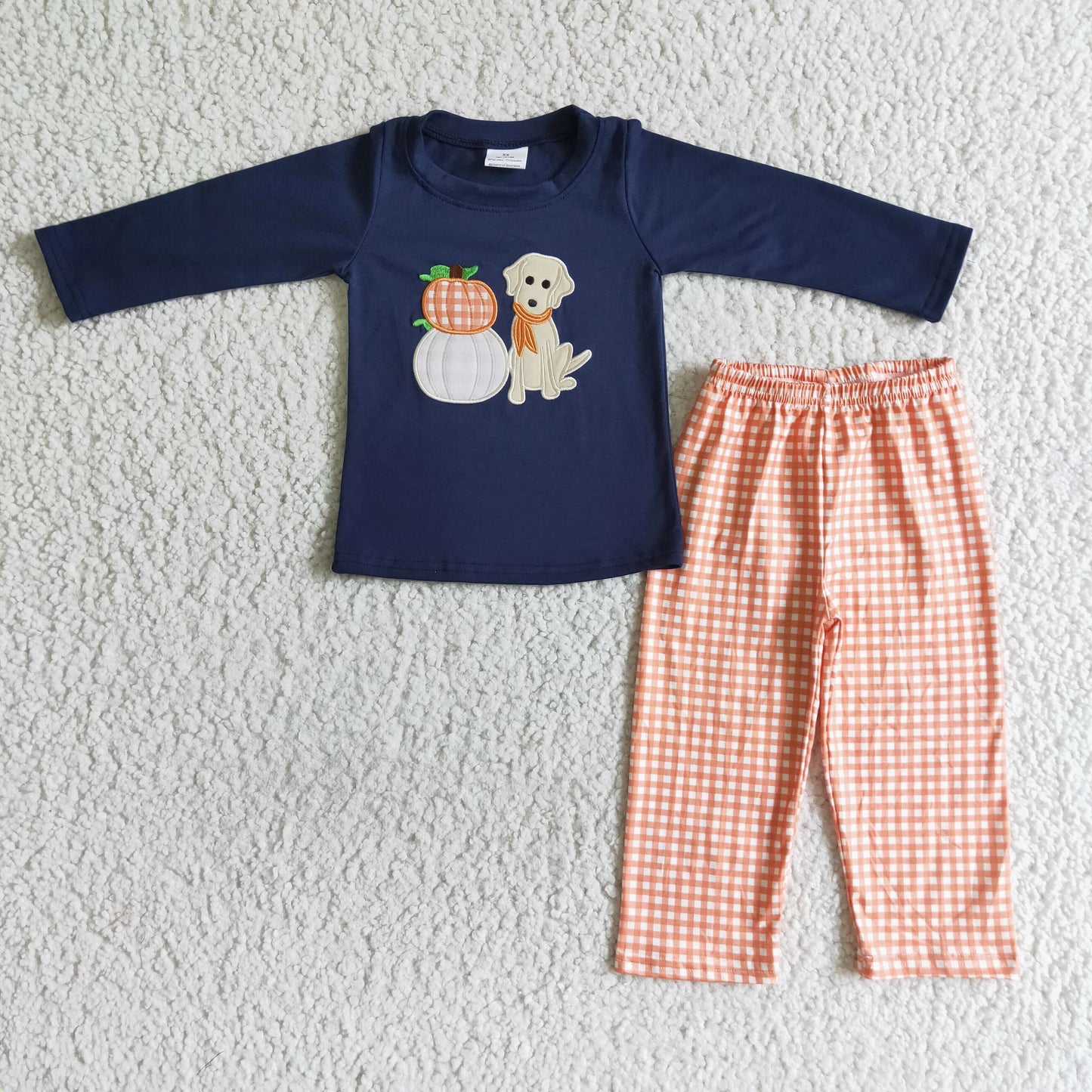 Boys fall pumpkin outfits BLP0038
