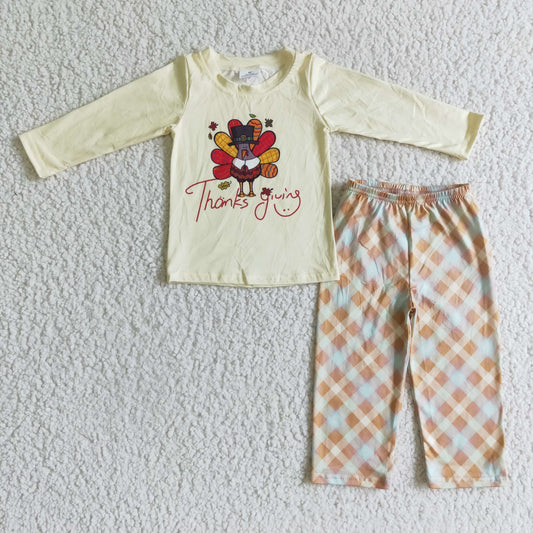 (Promotion)Boys Thanksgiving outfits   BLP0068
