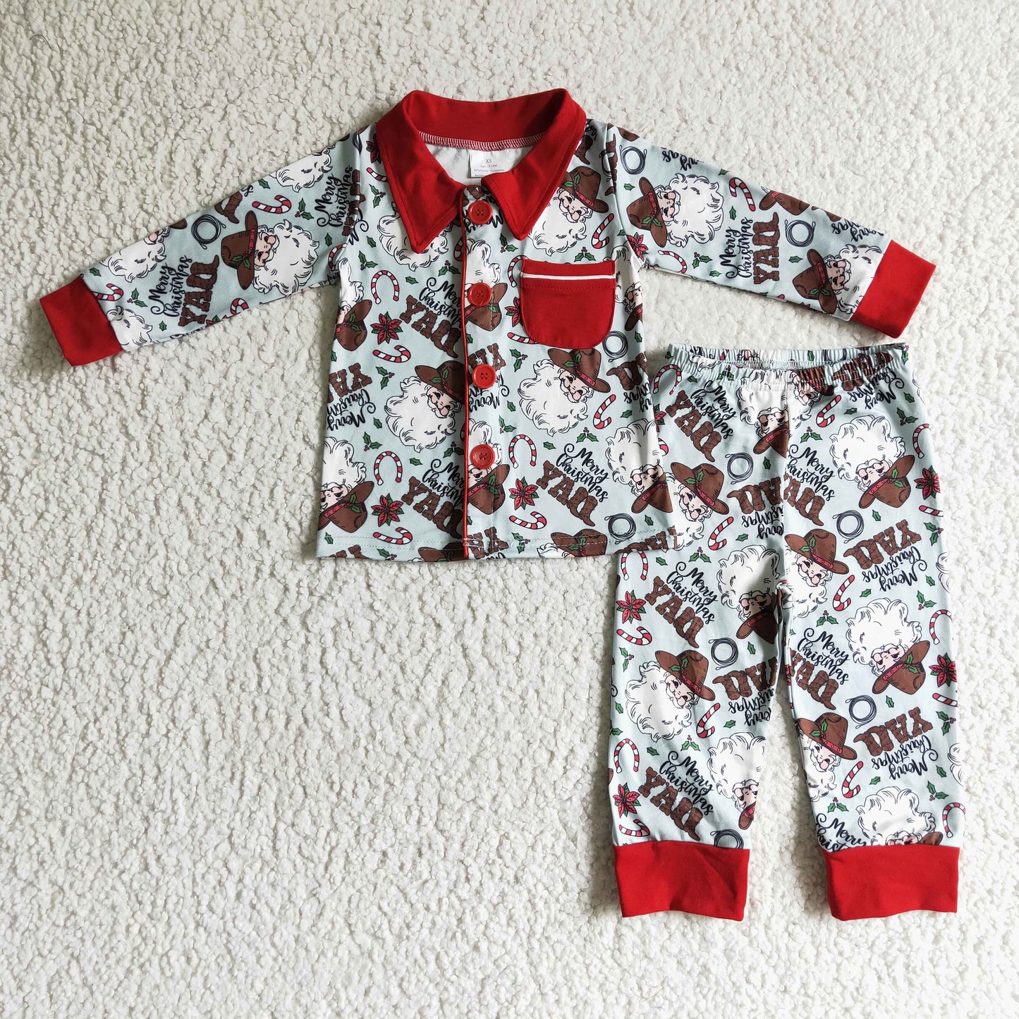 Boys Christmas pajama set BLP0079