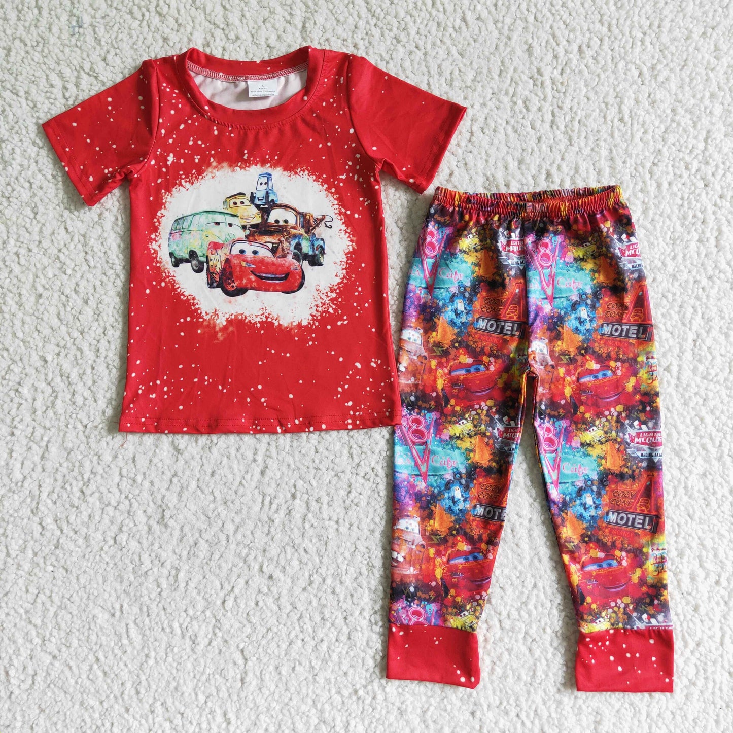 (Promotion)Boys T-shirt and pants outfits BSPO0011
