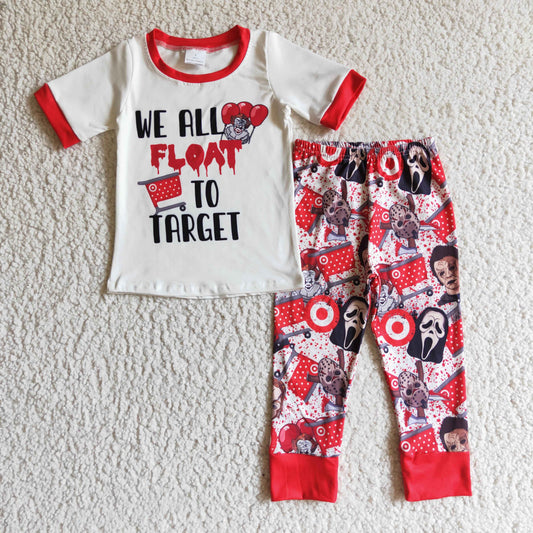 Boys short sleeved Hallowmas outfits       BSPO0019