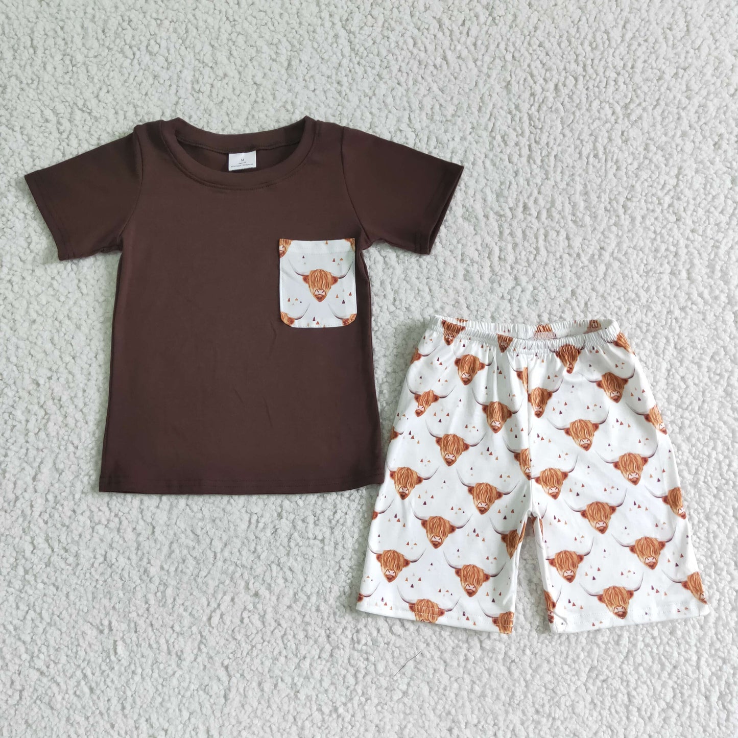 (Promotion)Short sleeve ruffles shorts summer outfits BSSO0032