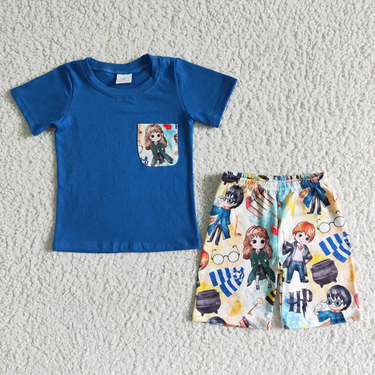Boys short sleeved summer outfits BSSO0048