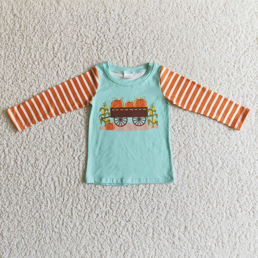 (Promotion)Boys fall pumpkin T-shirts         BT0030