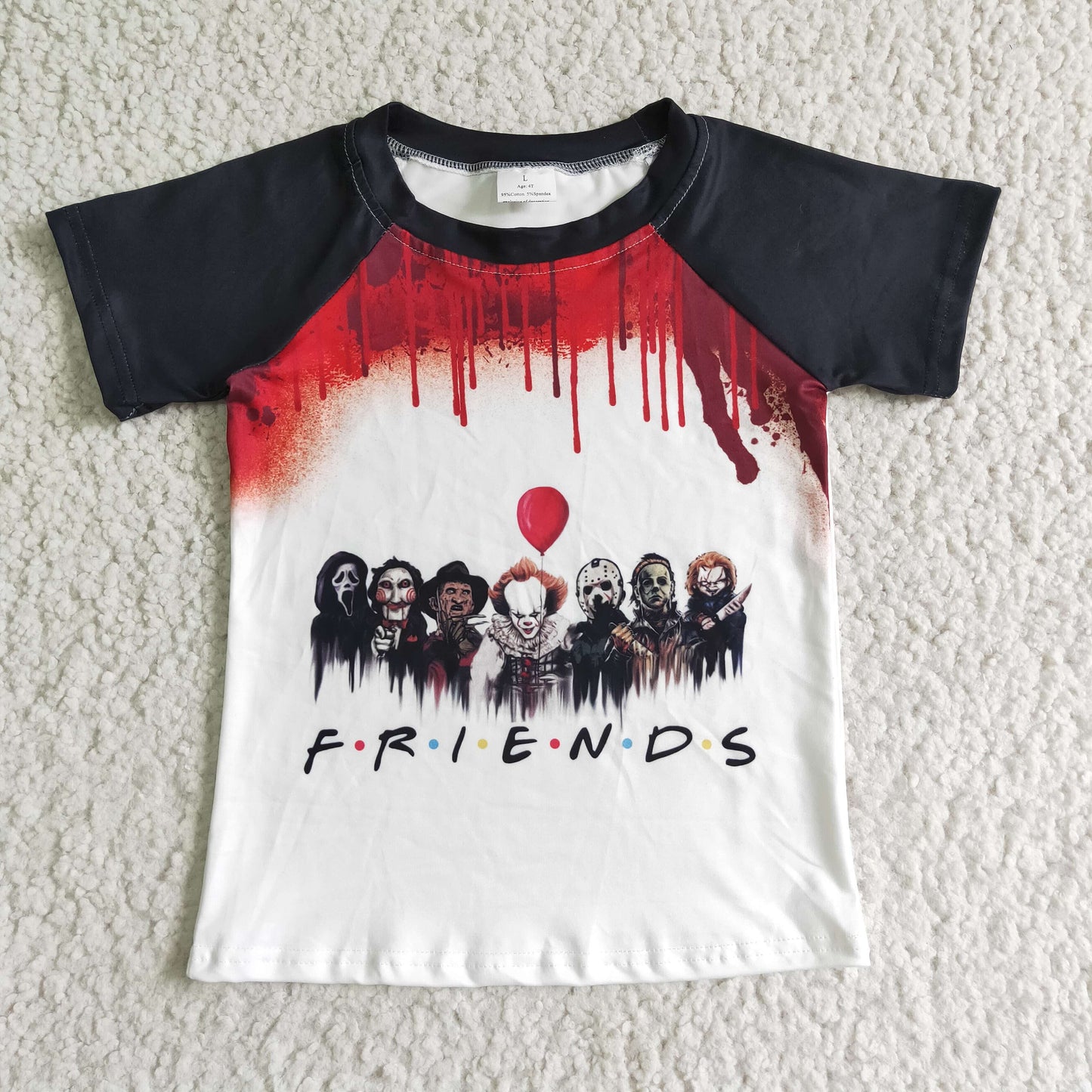 Boys short sleeve Halloween shirts BT0033