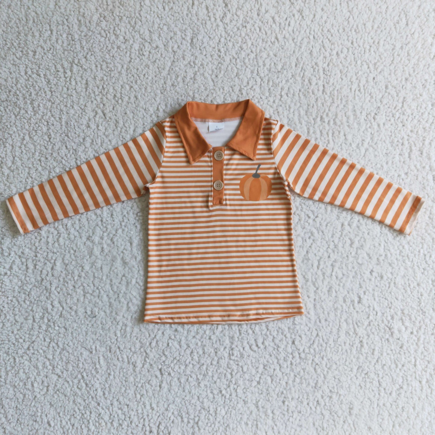Boys fall pumpkin print pullover BT0039