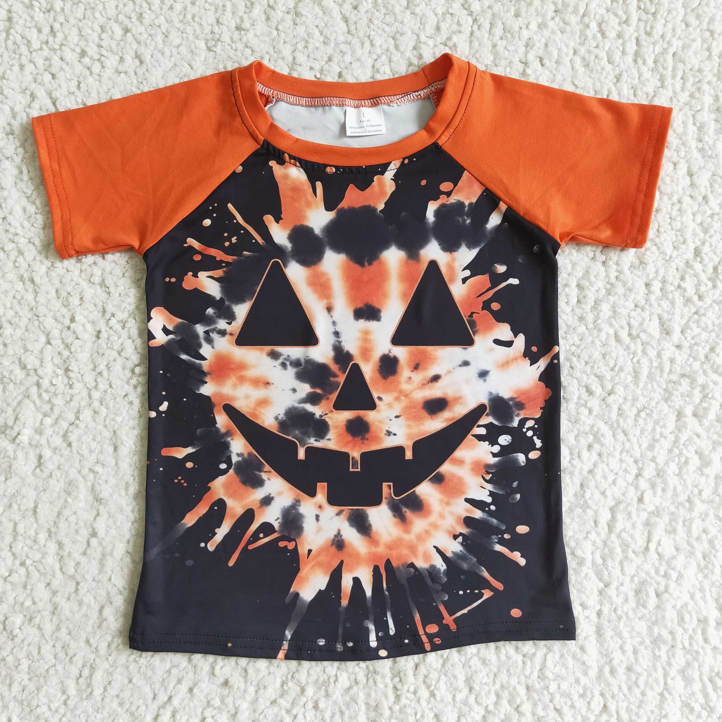 Boys short sleeve Halloween shirts BT0043