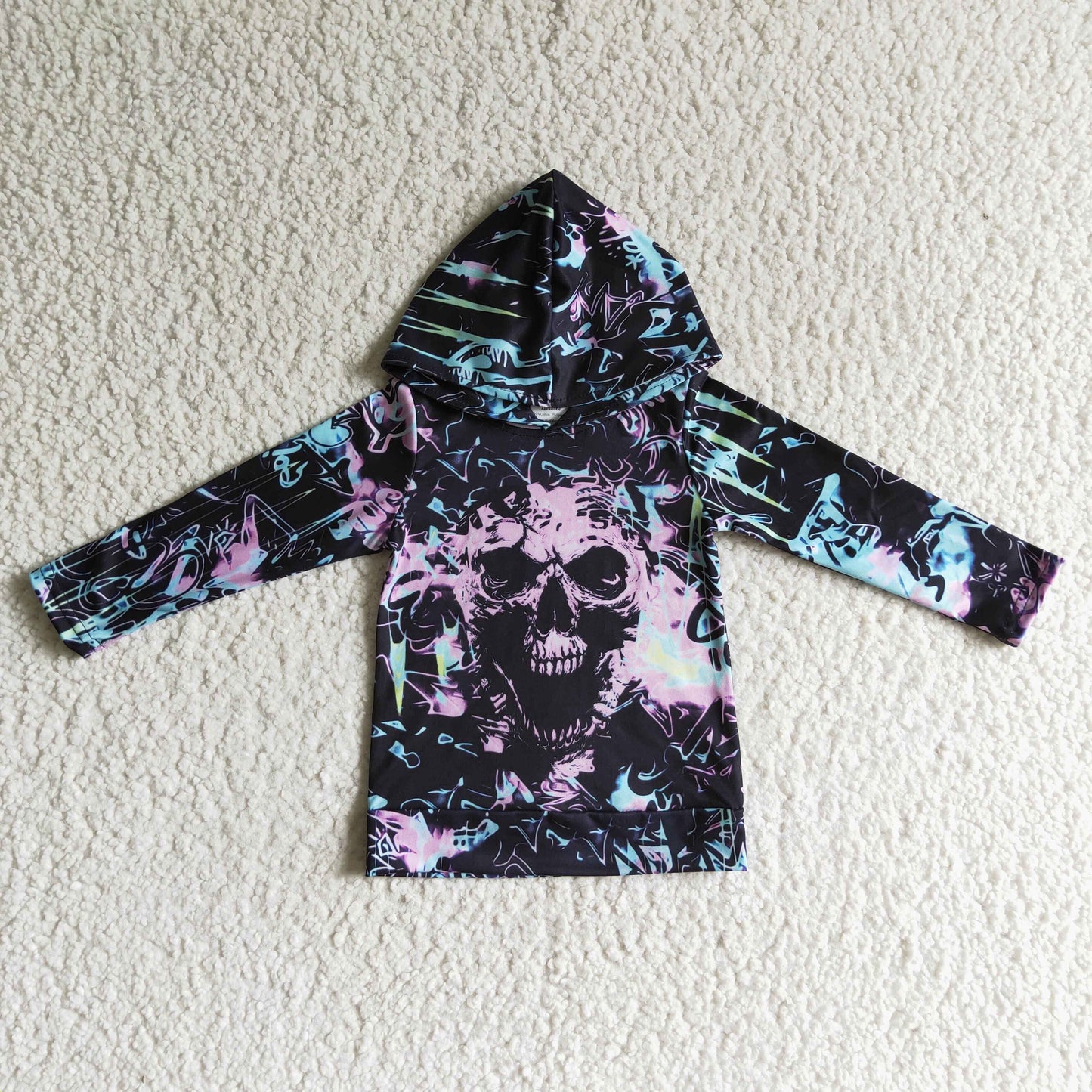 Boys long sleeve Halloween hooded Top BT0050
