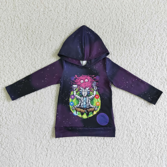 Boys long sleeve hooded Top      BT0052