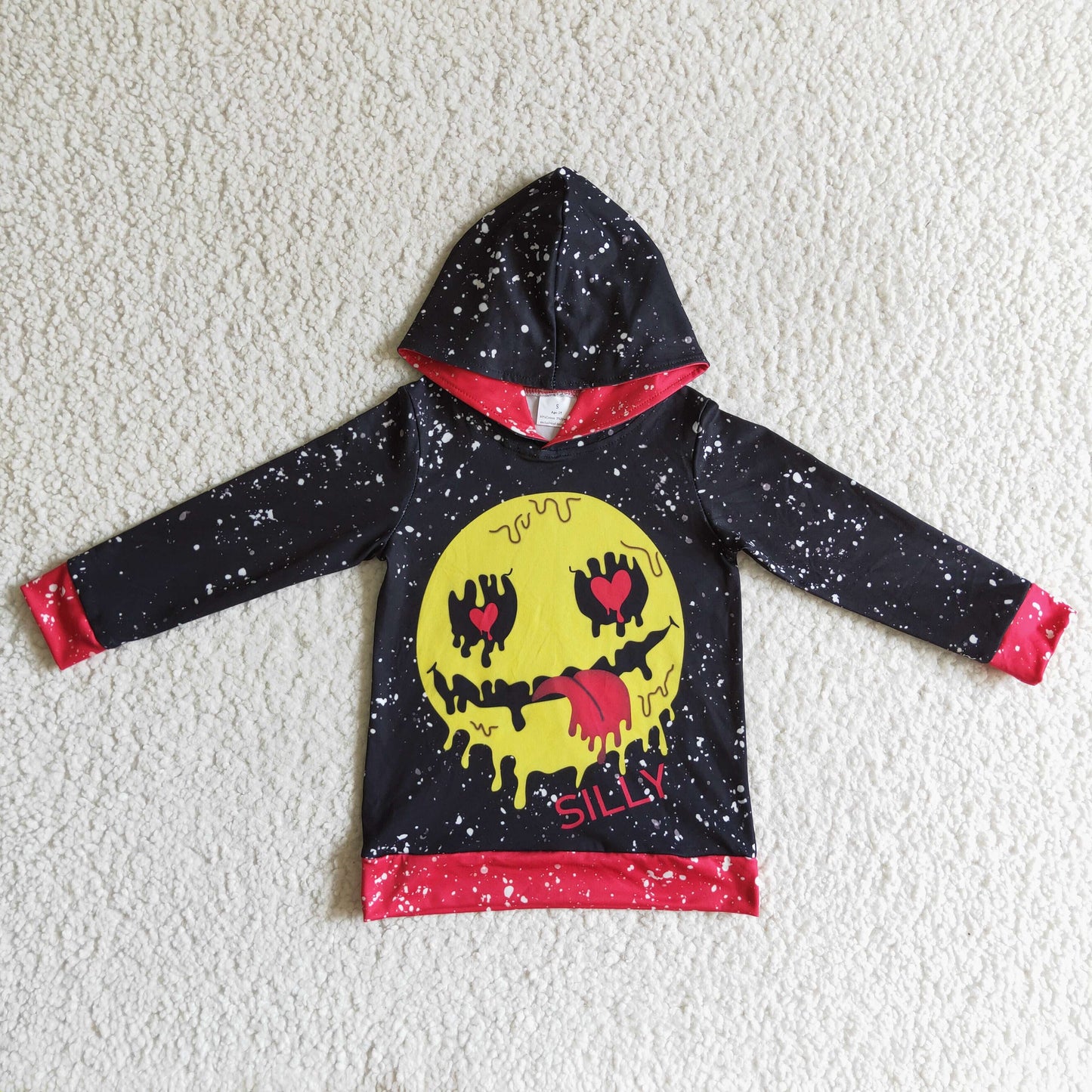 Boys long sleeve Halloween hooded Top BT0058