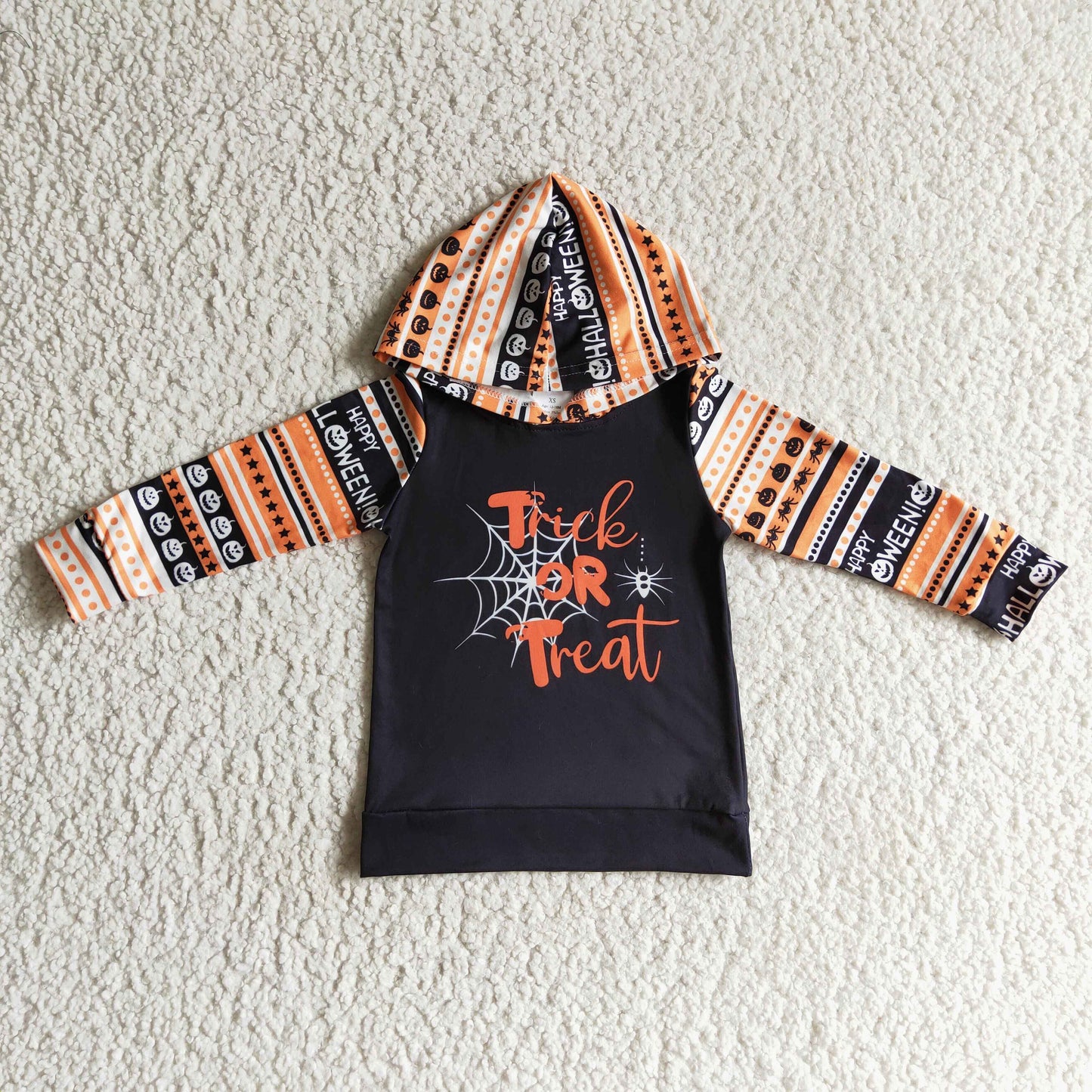 Boys long sleeve Halloween hooded Top BT0067