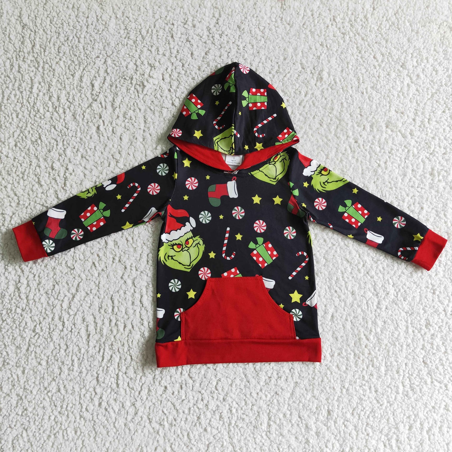 5 Print Christmas Hoodie Top Brothers Wear