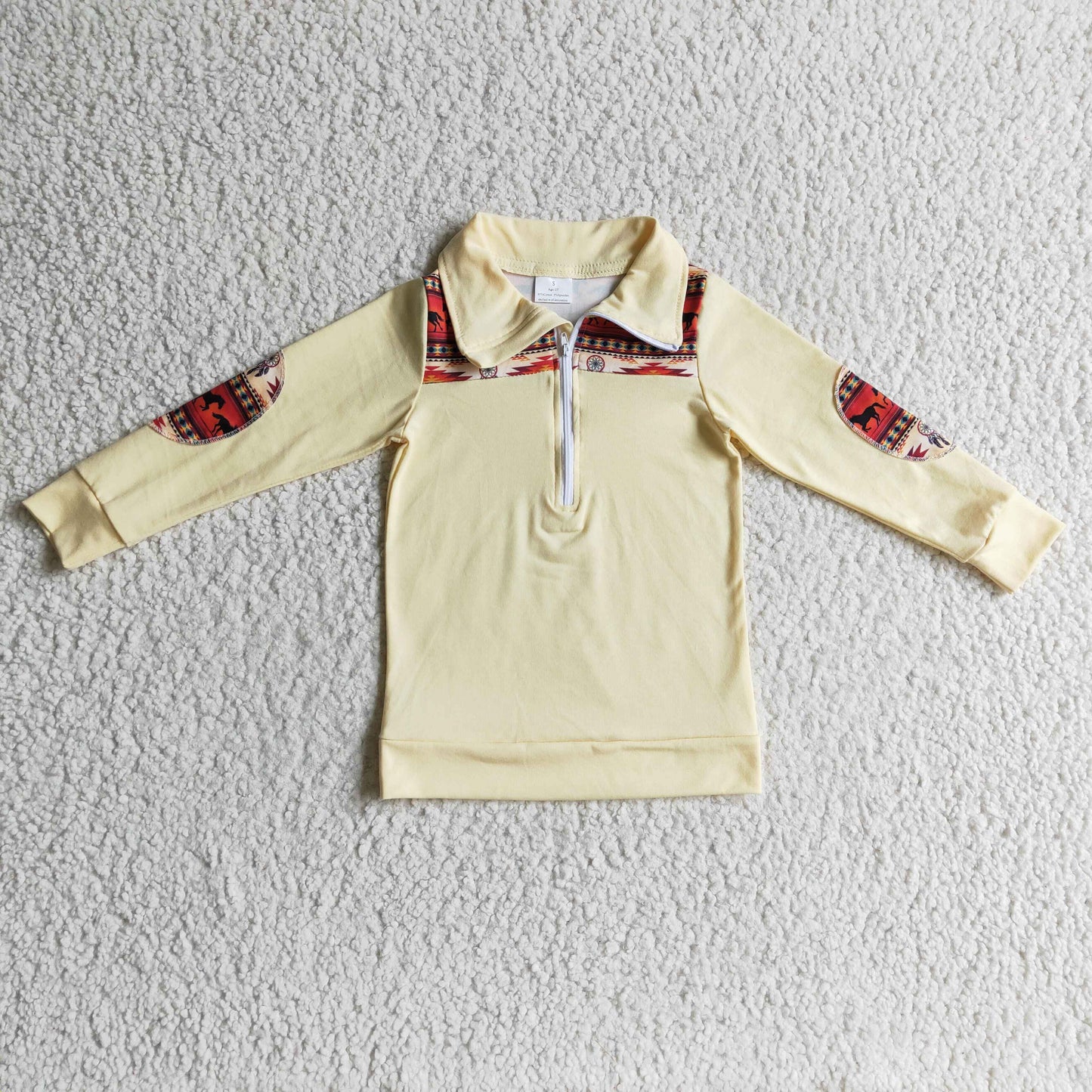 Boys western design pullover BT0079