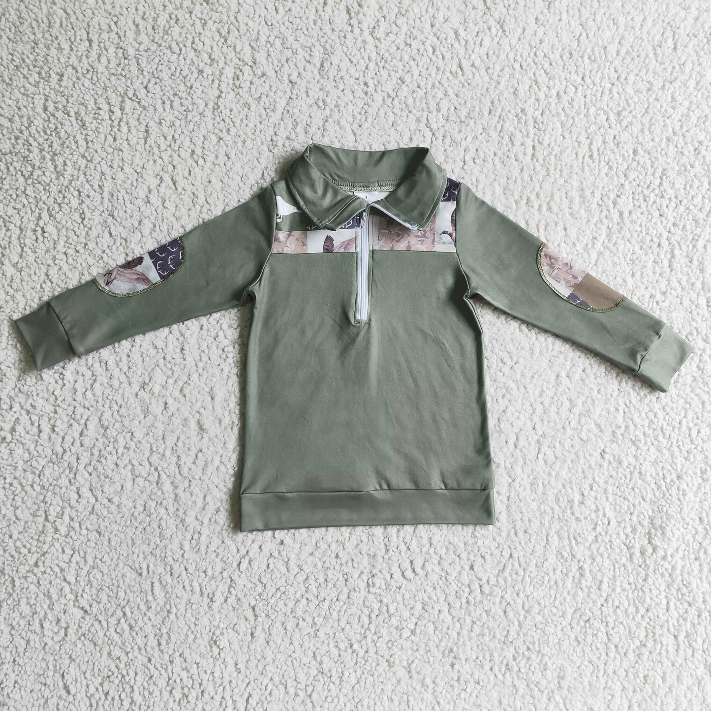 (Promotion)Boys hunting print pullover top     BT0103