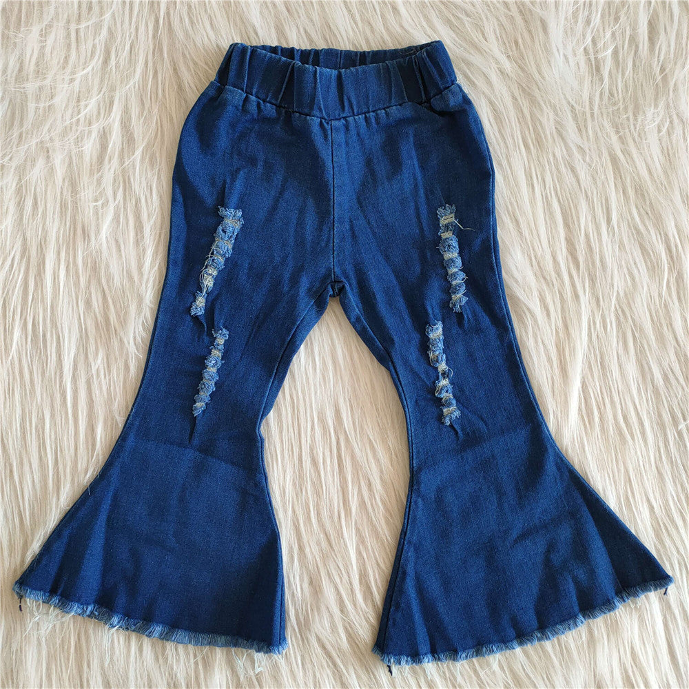 Bell bottom blue jeans C15-1-1