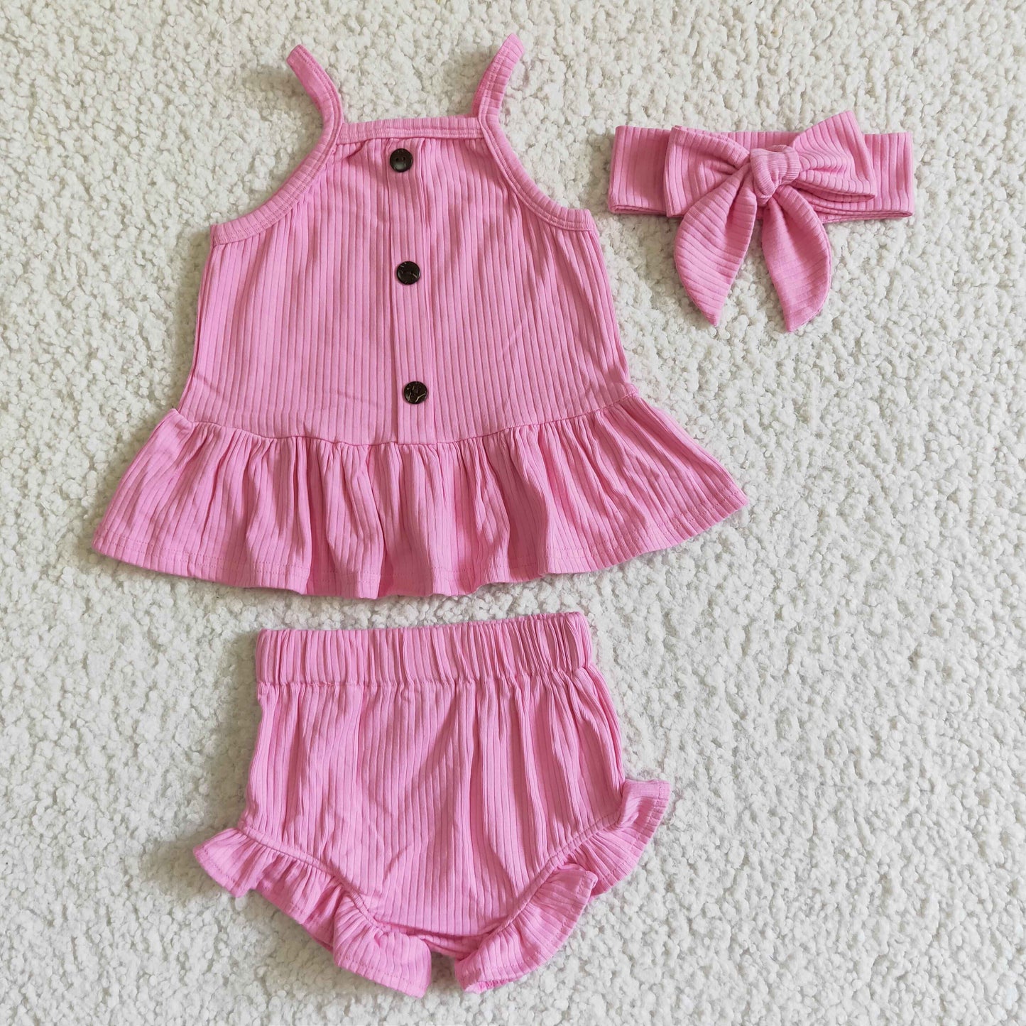 Girls summer cotton bummie outfits GBO0058