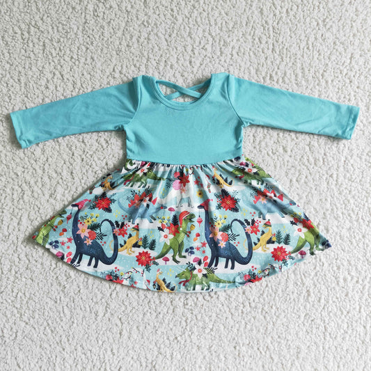 (Promotion)Girls Christmas dress    GLD0006