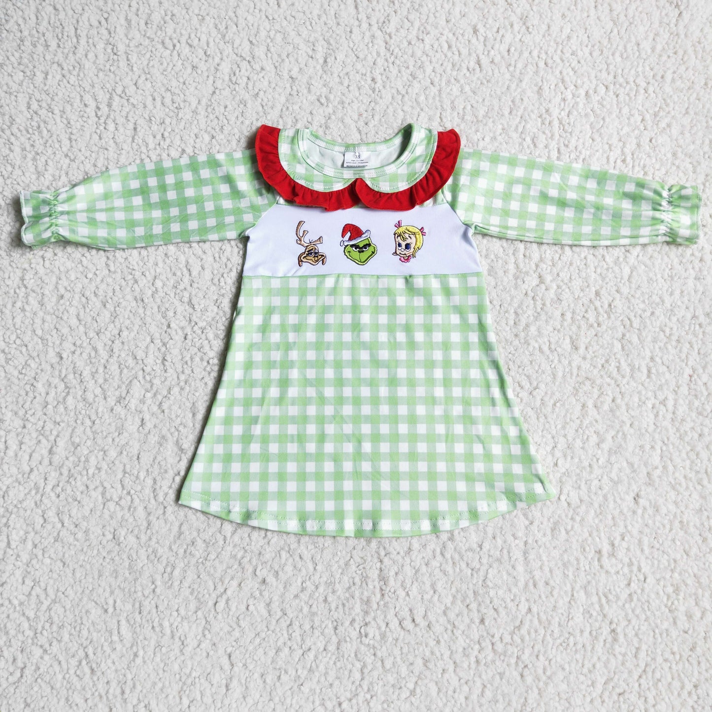 Girls Christmas dress GLD0009