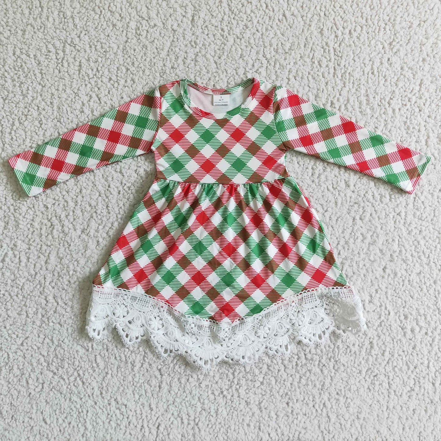 Girls Christmas dress GLD0023