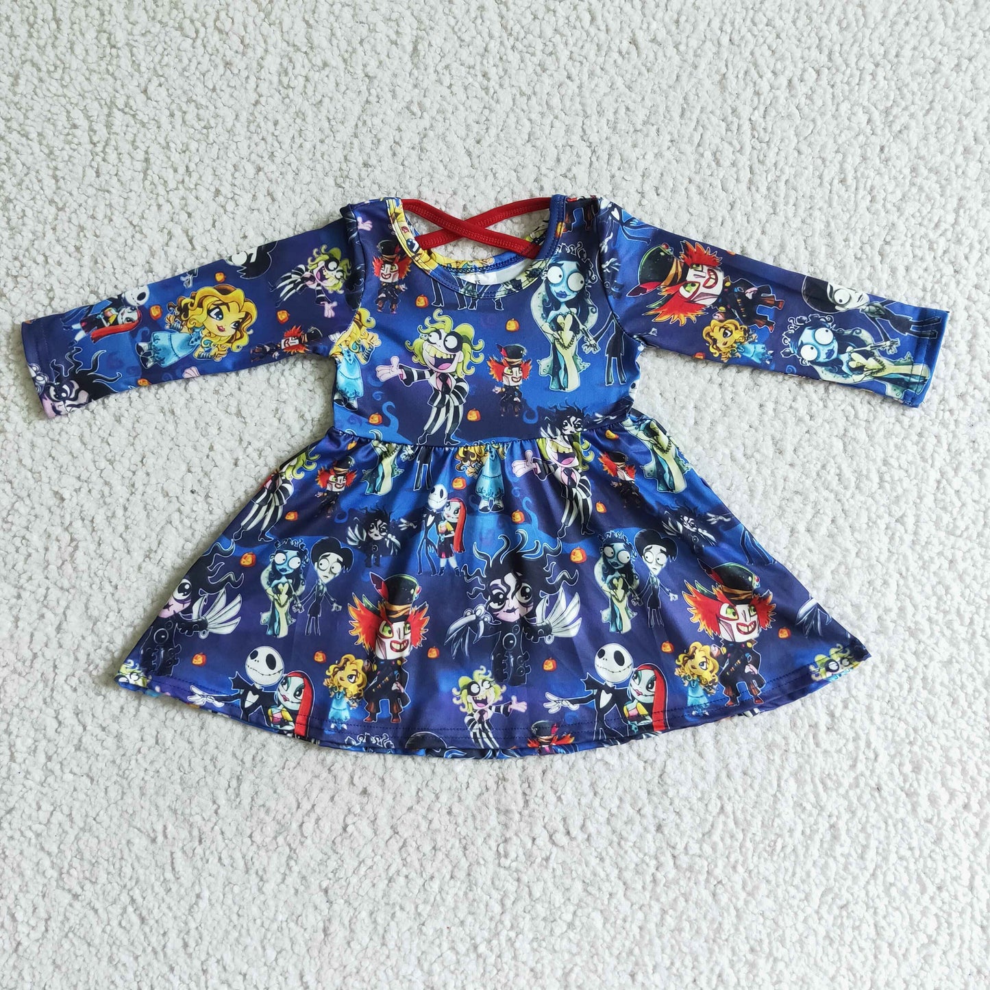Girls Hallowmas dress GLD0034