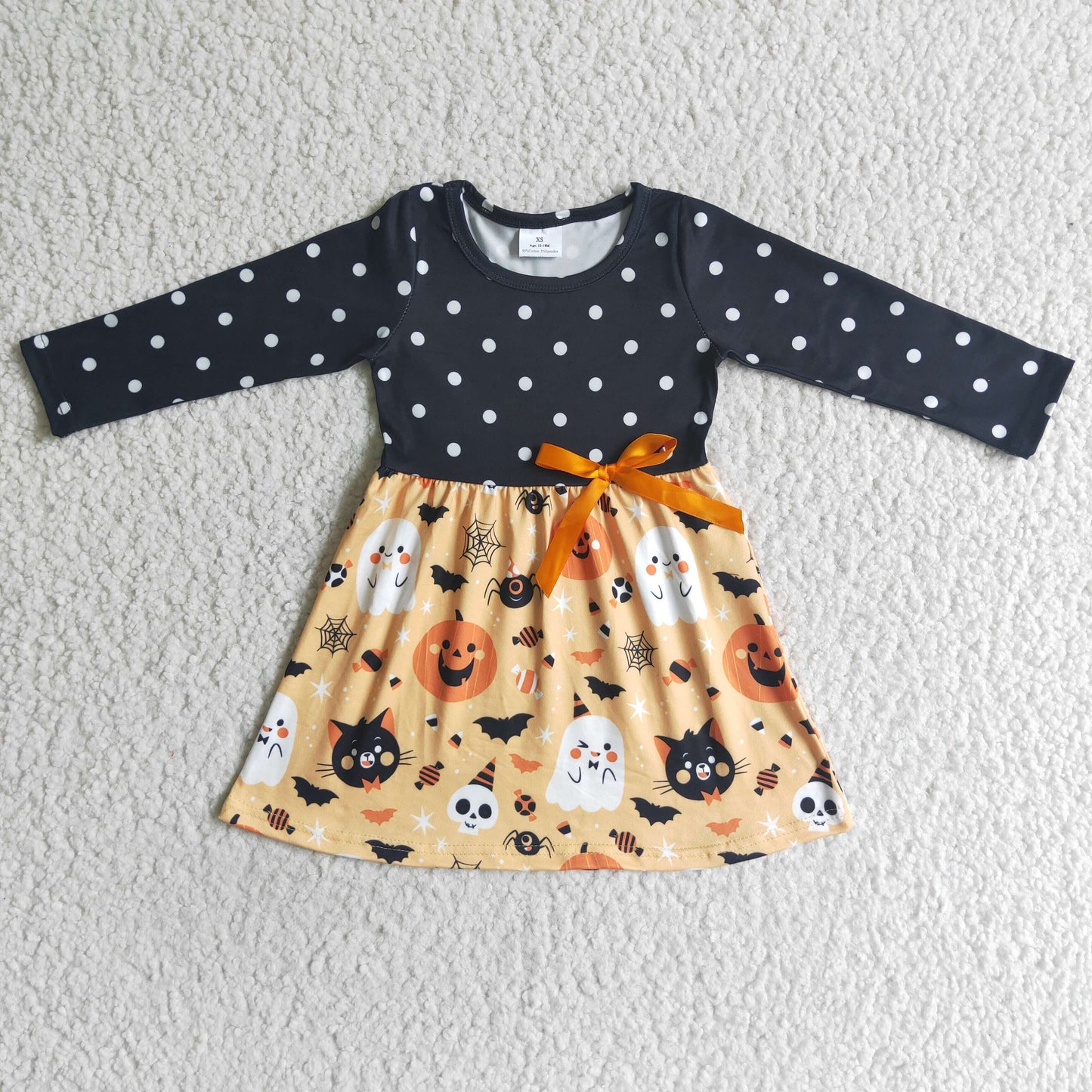 Girls Hallowmas dress GLD0040