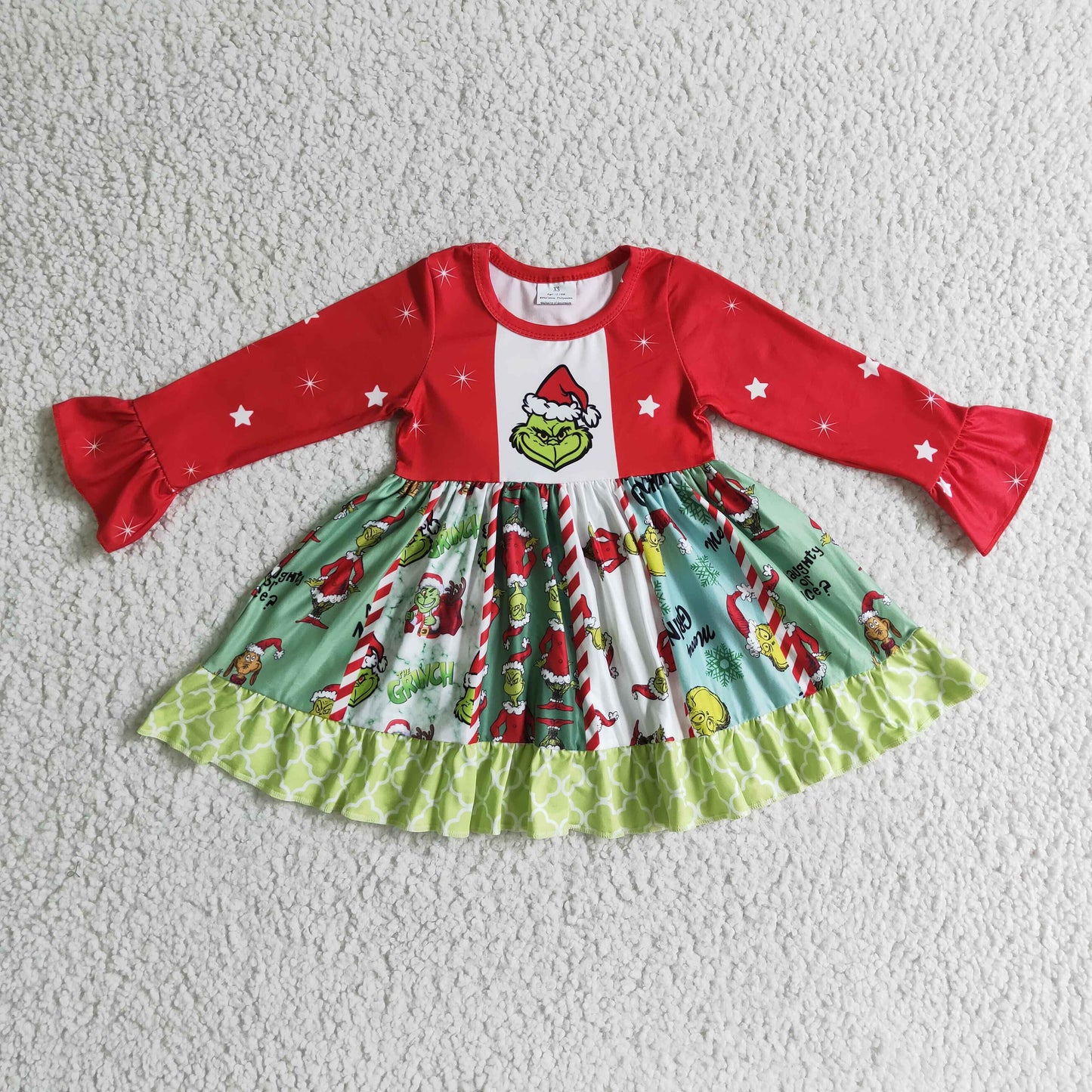 Girls Christmas dress GLD0099