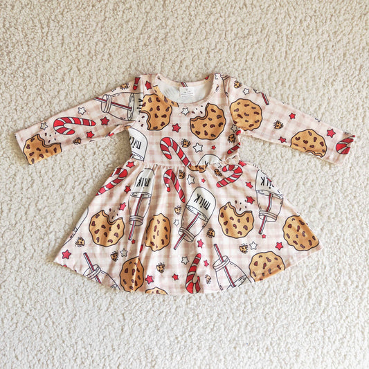 (Promotion)Girls Christmas dress      GLD0114