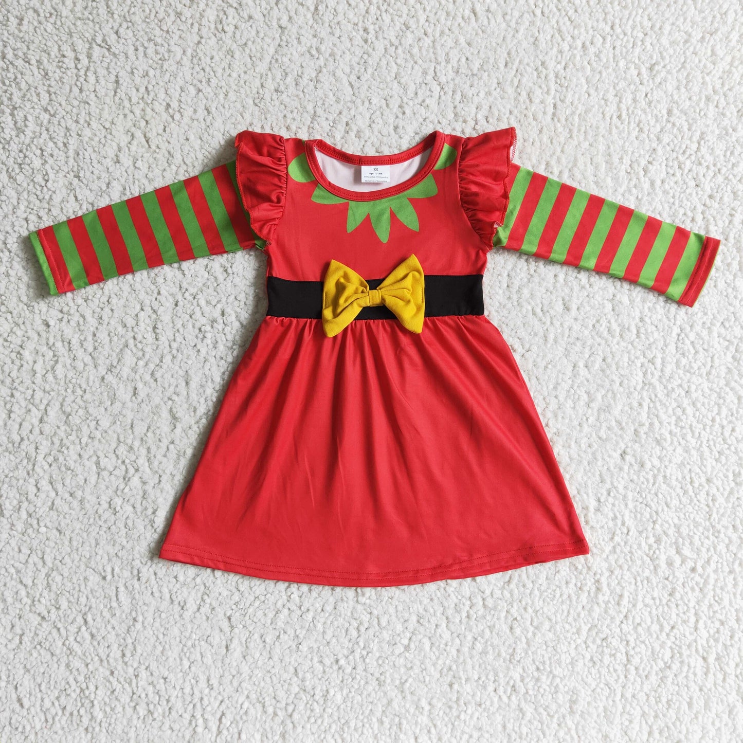 Girls Christmas dress GLD0144