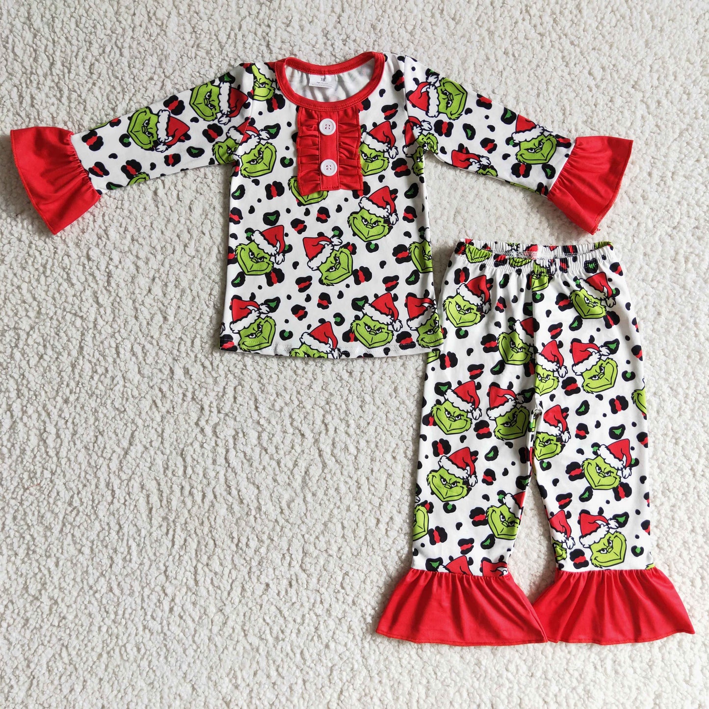 (Promotion)Girls Christmas pajamas GLP0214