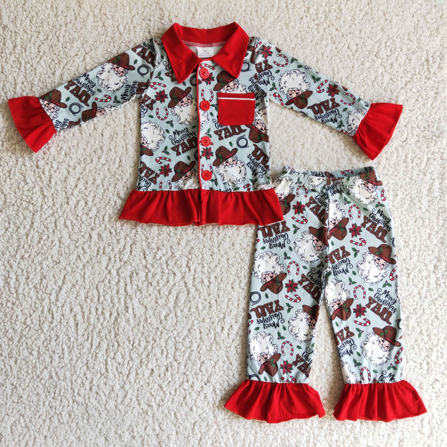 Girls Christmas pajama GLP0216