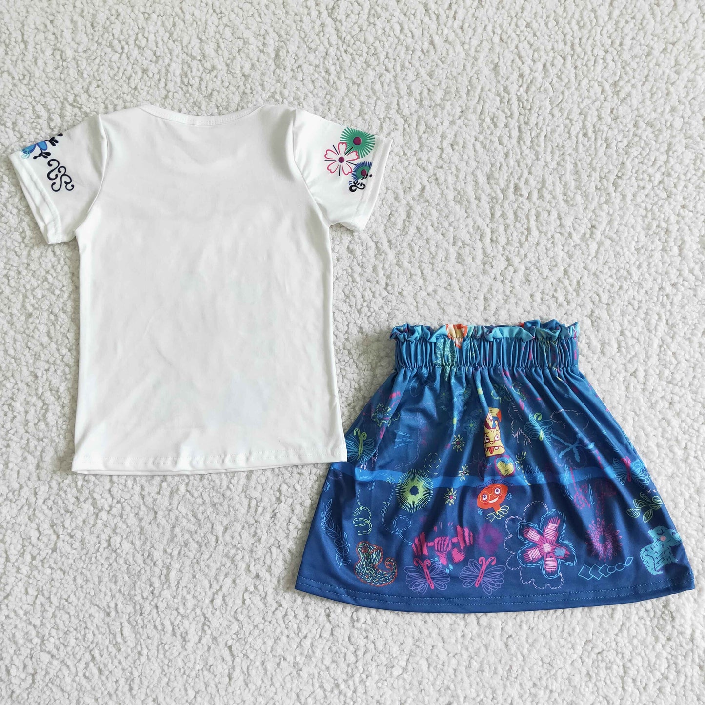 (Promotion)Short sleeve and skirt summer outfits GSD0052