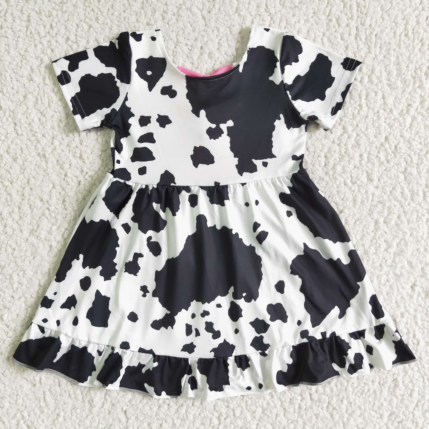 Girls summer knee length dress GSD0102