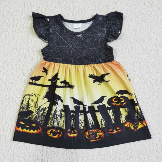 (Promotion)Girls Hallowmas dress    GSD0118