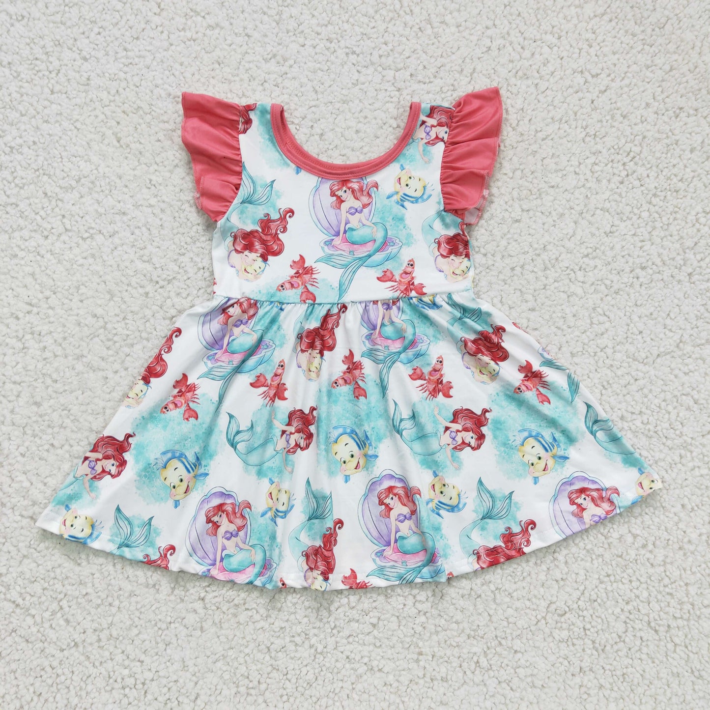 Girls Cartoon print dress GSD0173