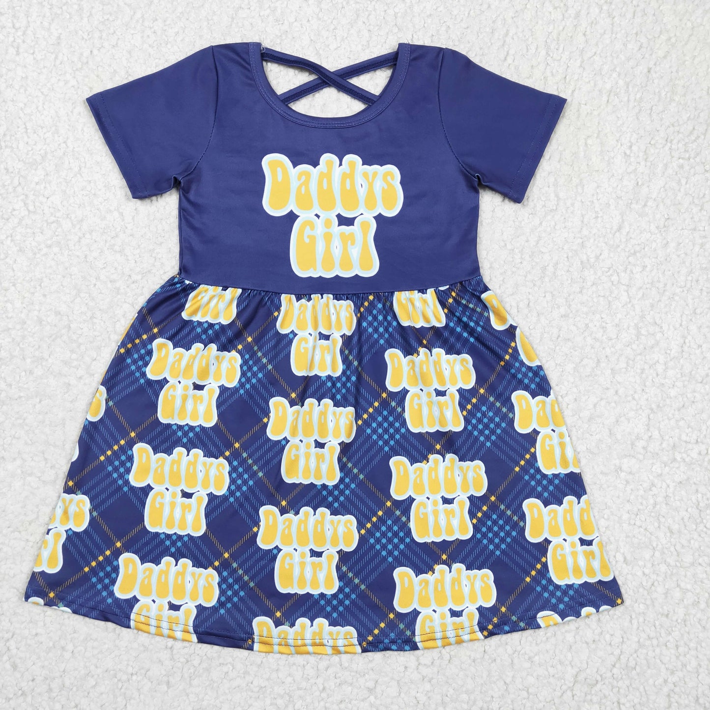 (Promotion)Daddy's Girl print dress GSD0196