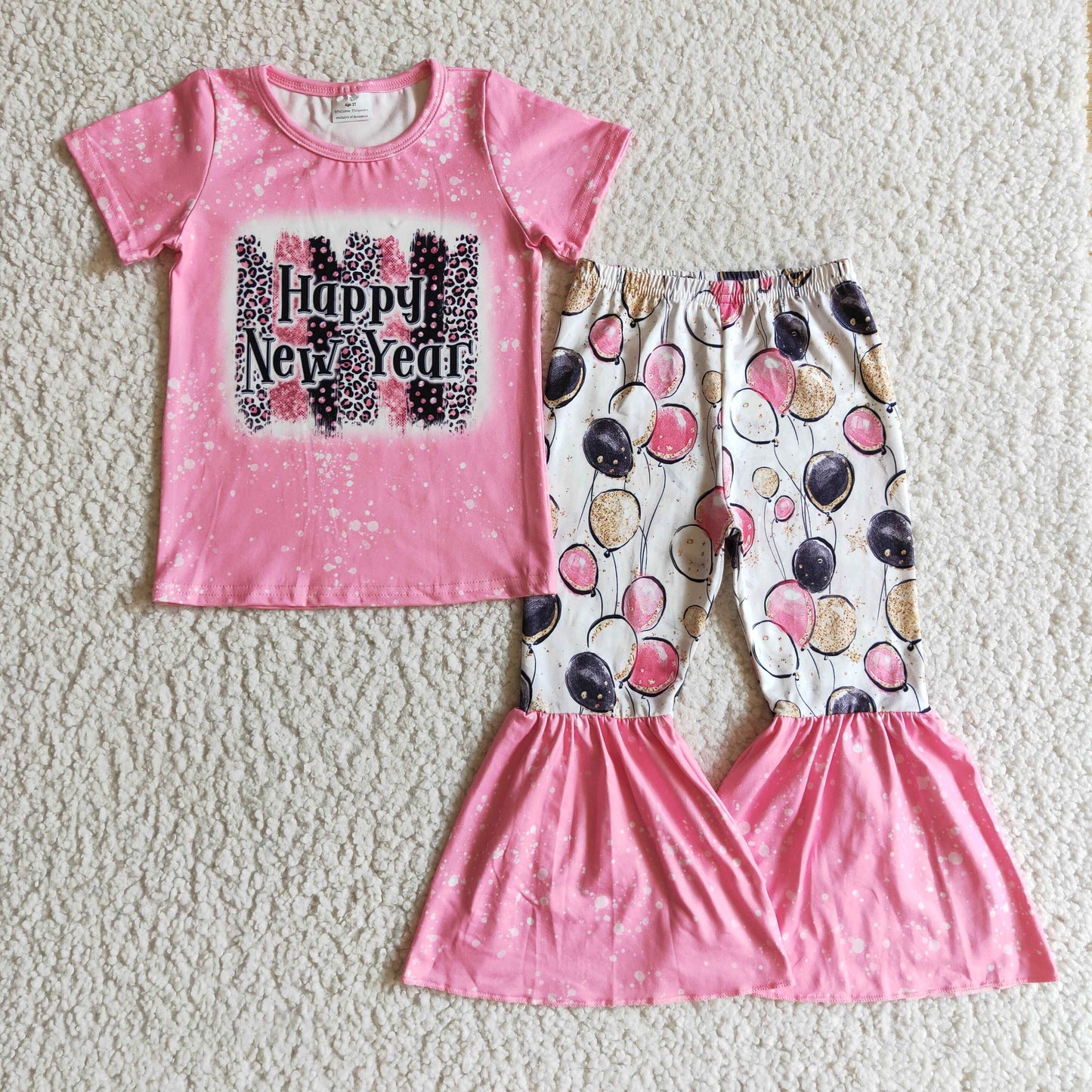 (Promotion)Girls Happy New Year outfits GSPO0204