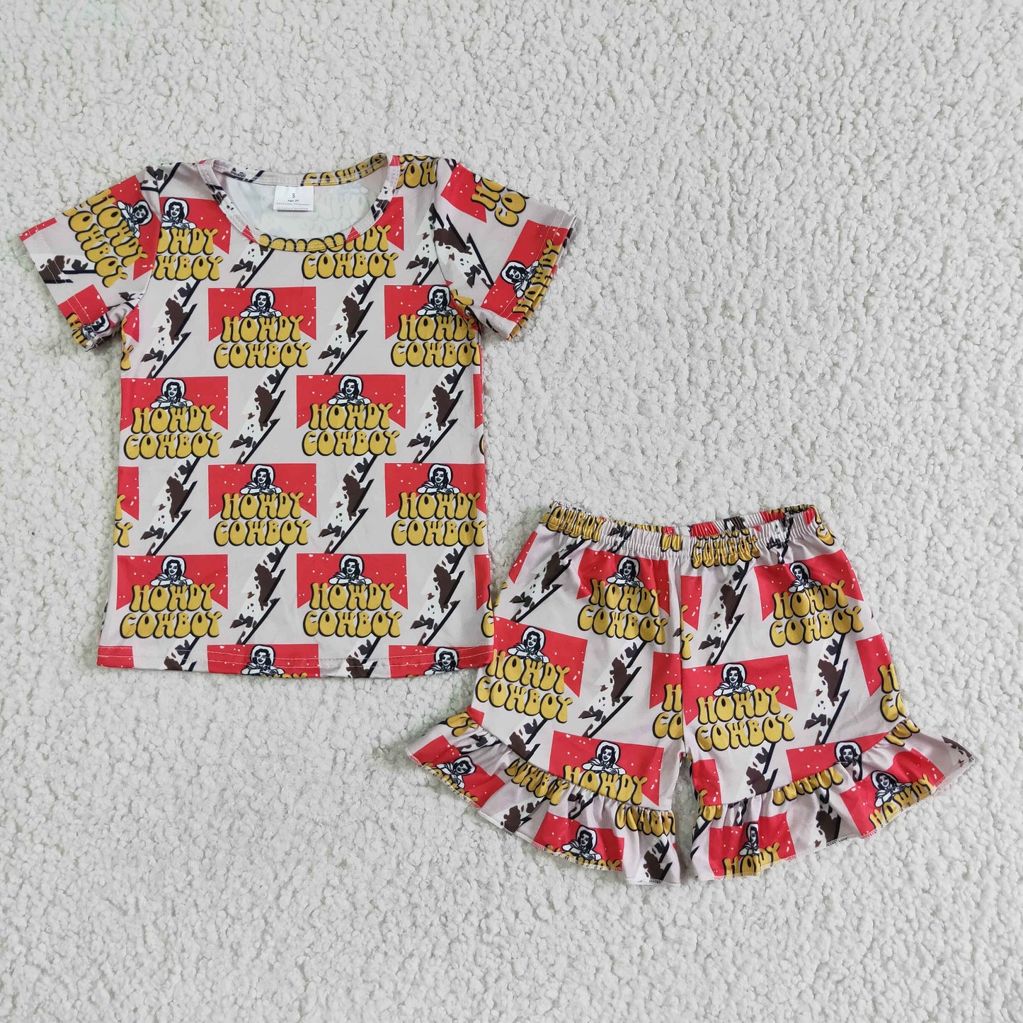 Girls short sleeved summer outfits GSSO0119