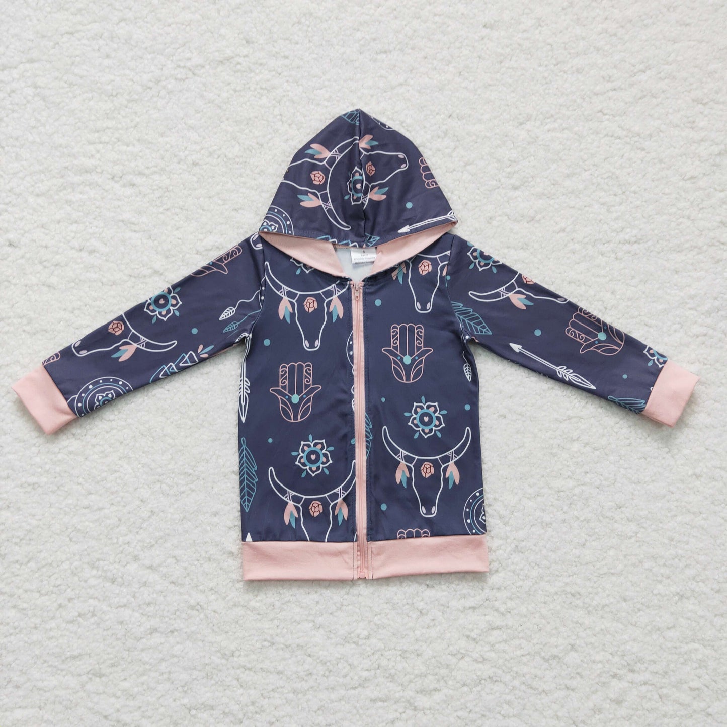 Girls hooded coat GT0059