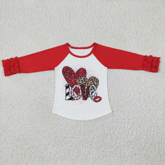 Girls Valentine's Day top   GT0072