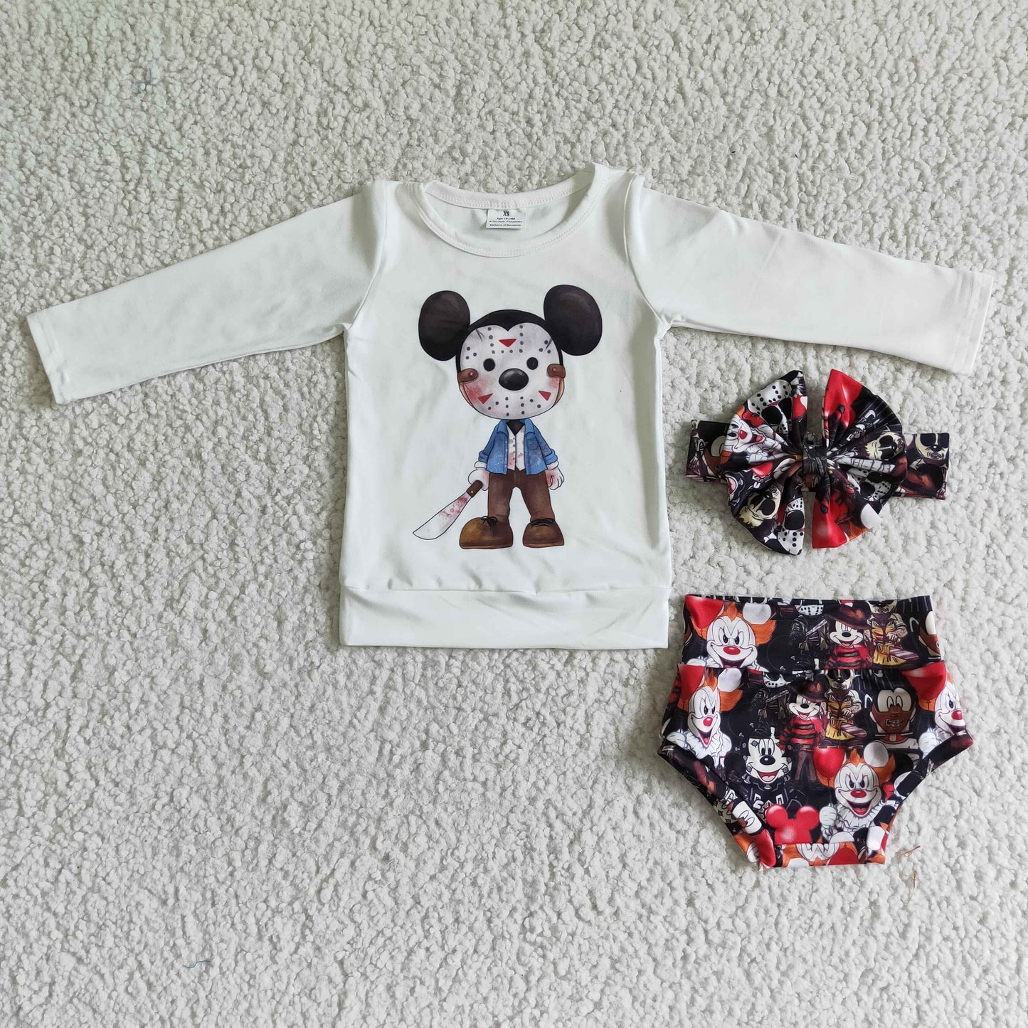 Girls bummie Halloween outfits LR0032