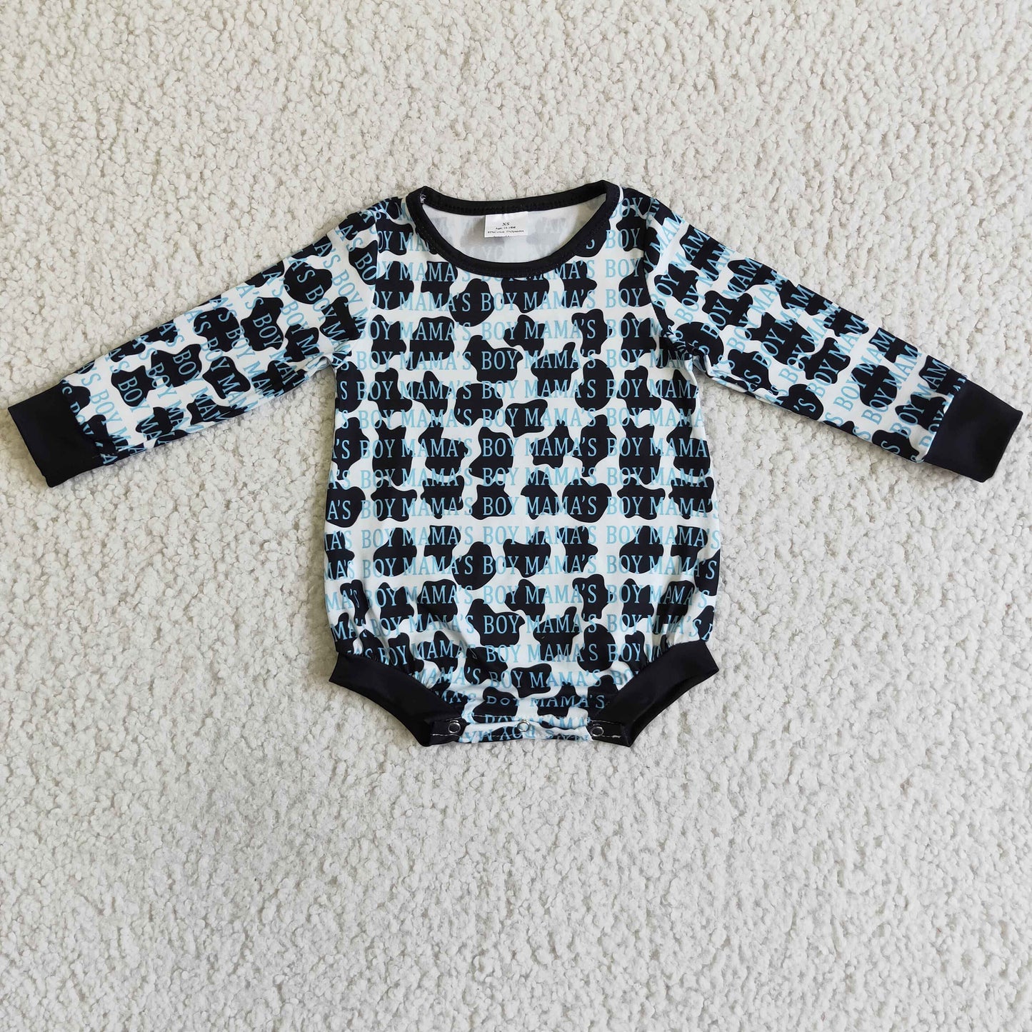 Boys long sleeve romper LR0039