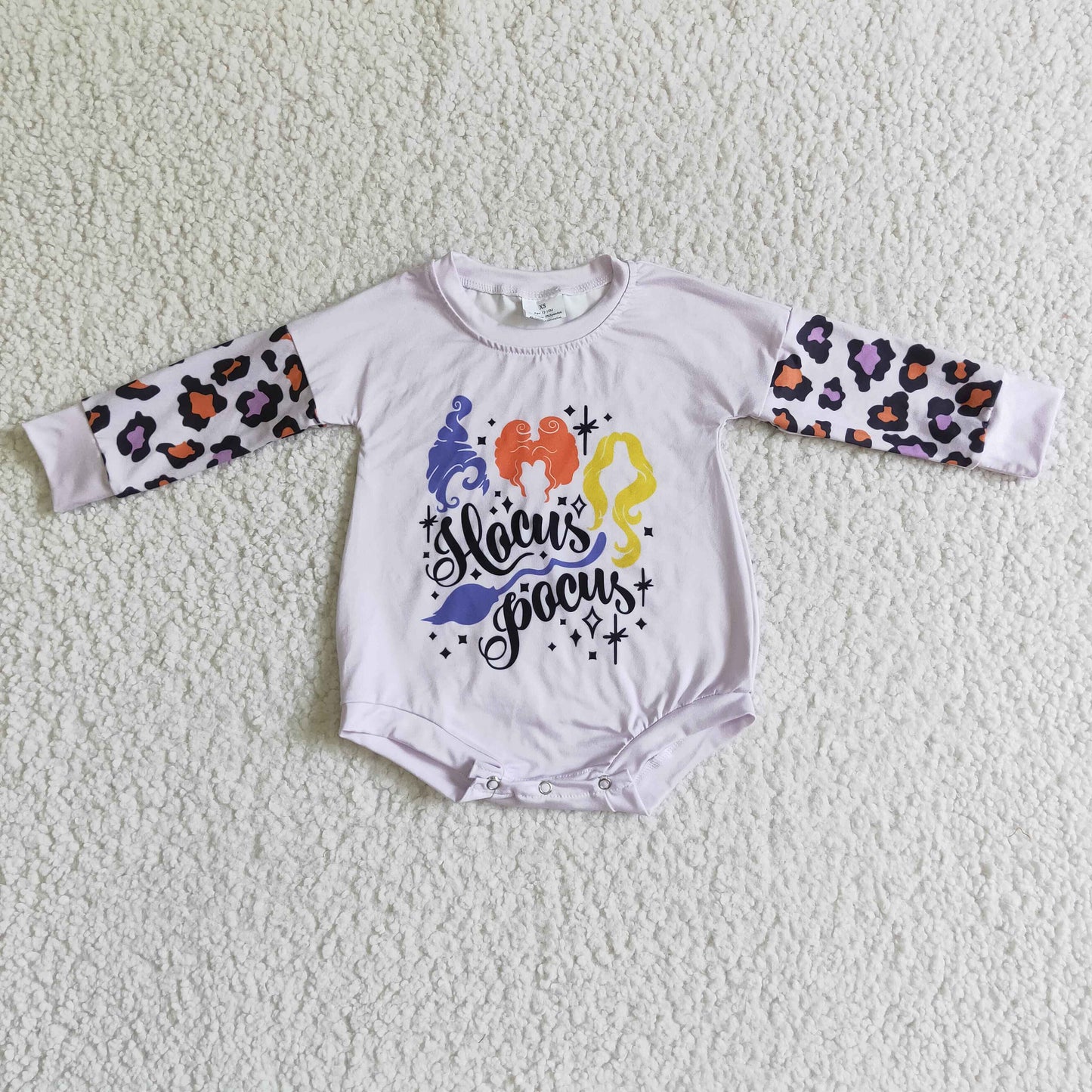 Baby Girls long sleeve Halloween romper LR0062